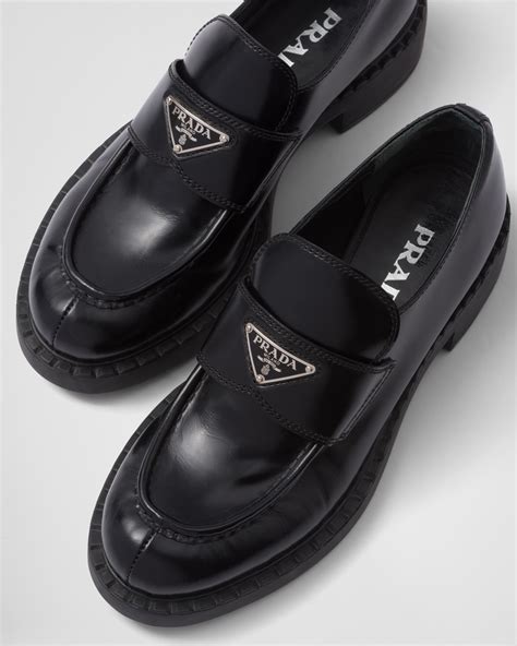 prada crochet loafers|ladies prada shoes.